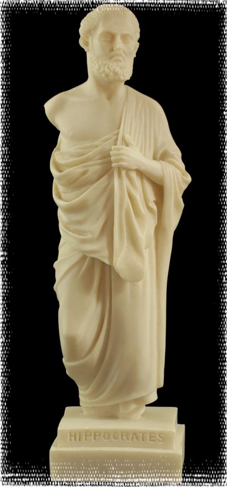 Statue von Hippokrates